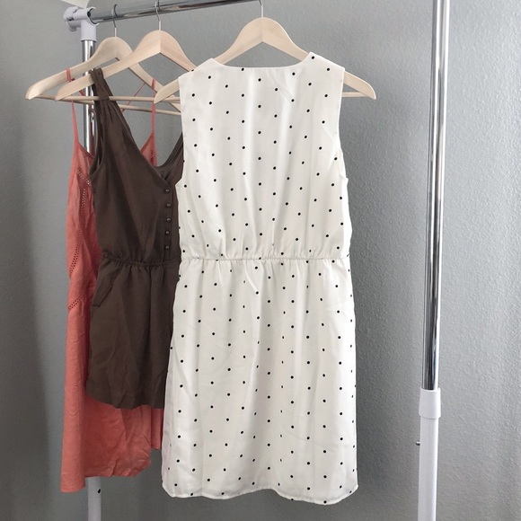 Polka Dot Twist Dress - Picture 7 of 8